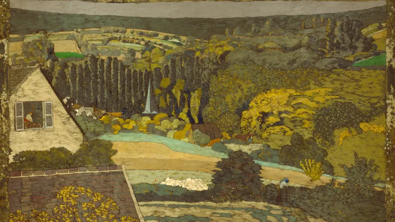 Landscape: Window Overlooking the Woods by Édouard Jean Vuillard