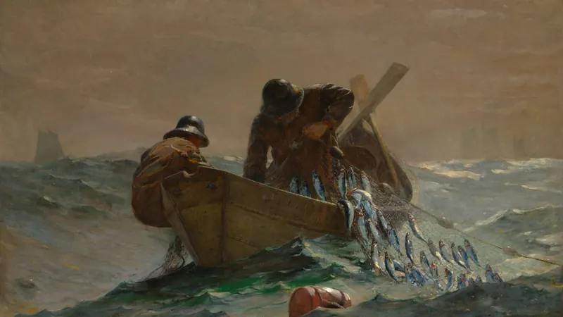 The Herring Net by Winslow Homer