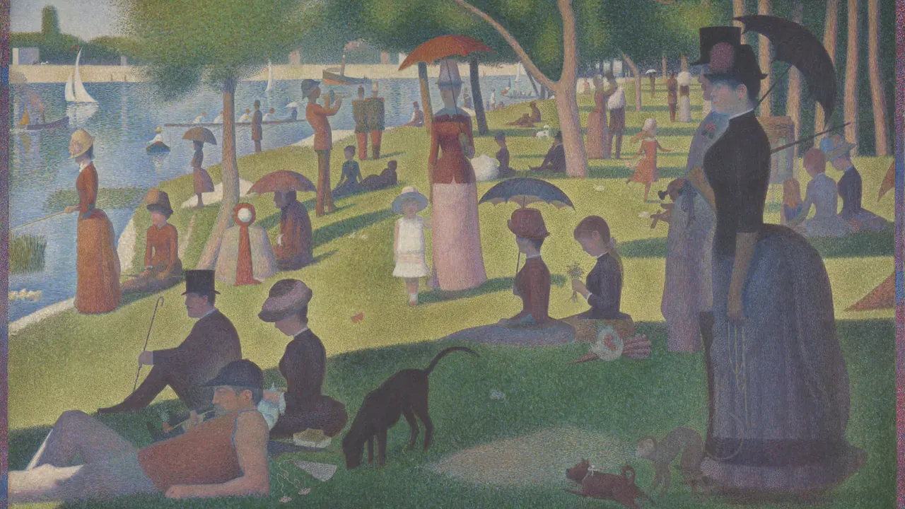 The cover picture of Post-Impressionism