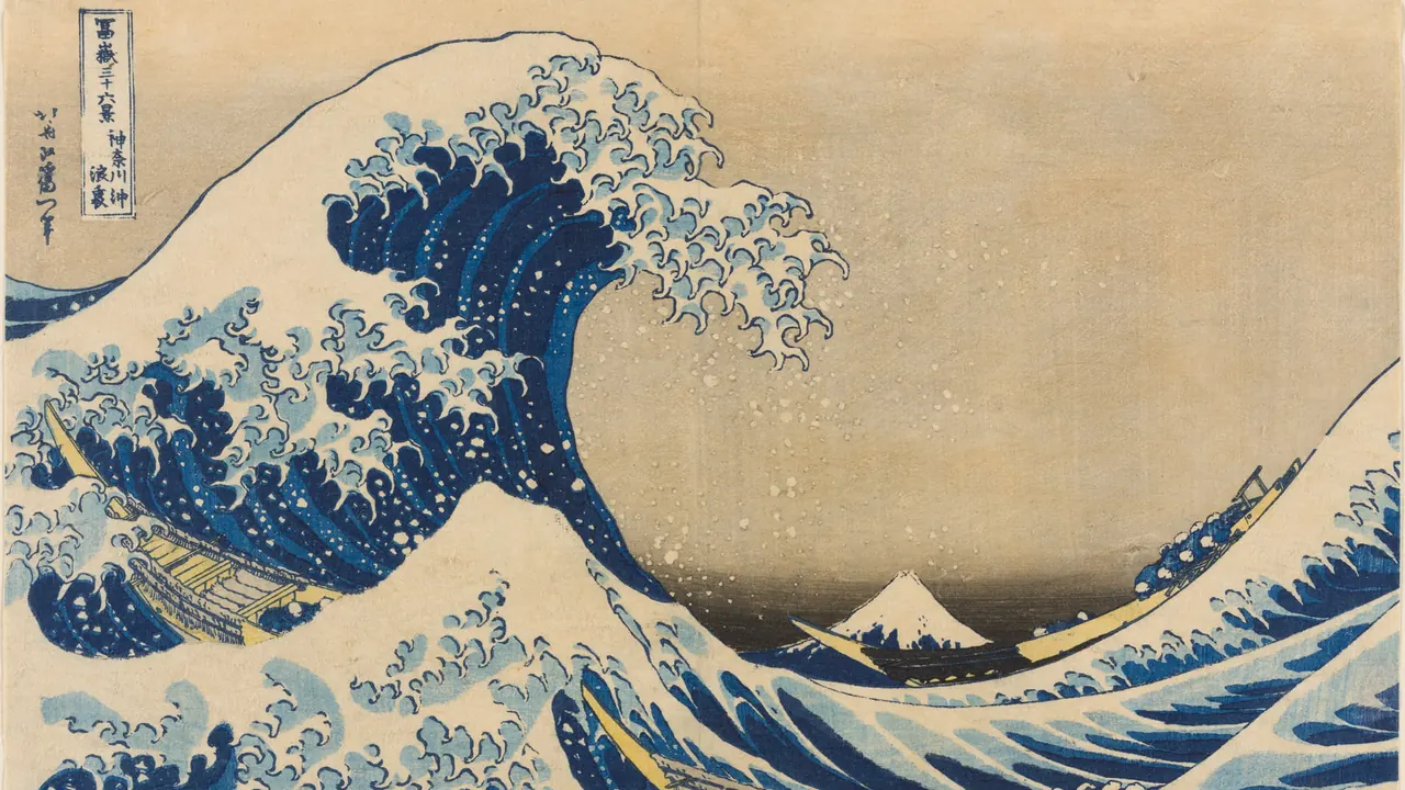 The cover picture of Ukiyo-e