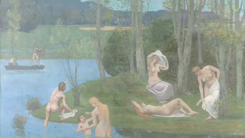 Summer by Pierre Puvis de Chavannes