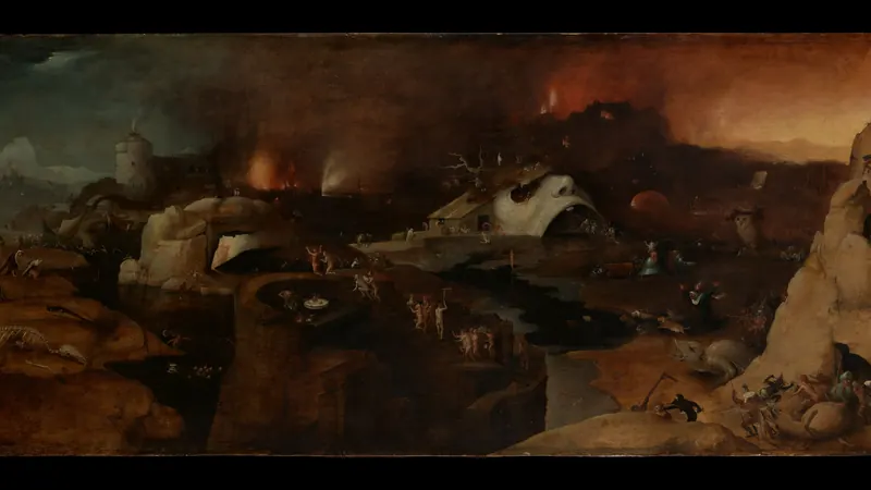 Christ's Descent into Hell by Hieronymus Bosch