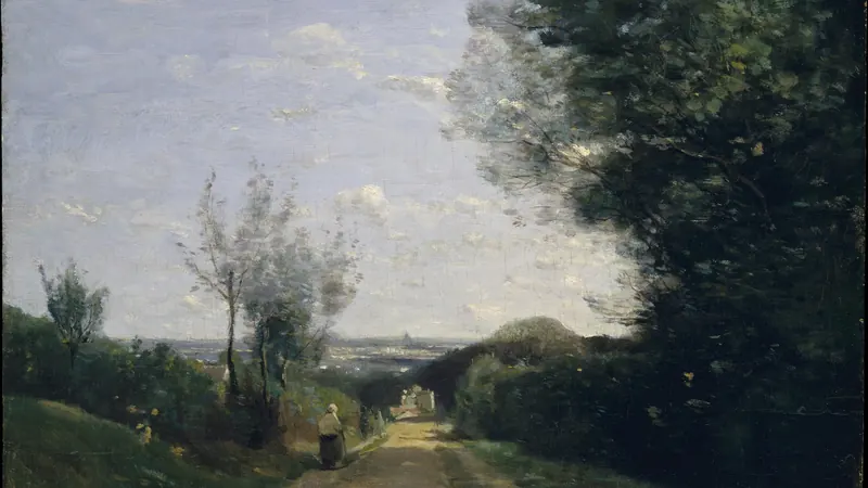 The Environs of Paris by Camille Corot