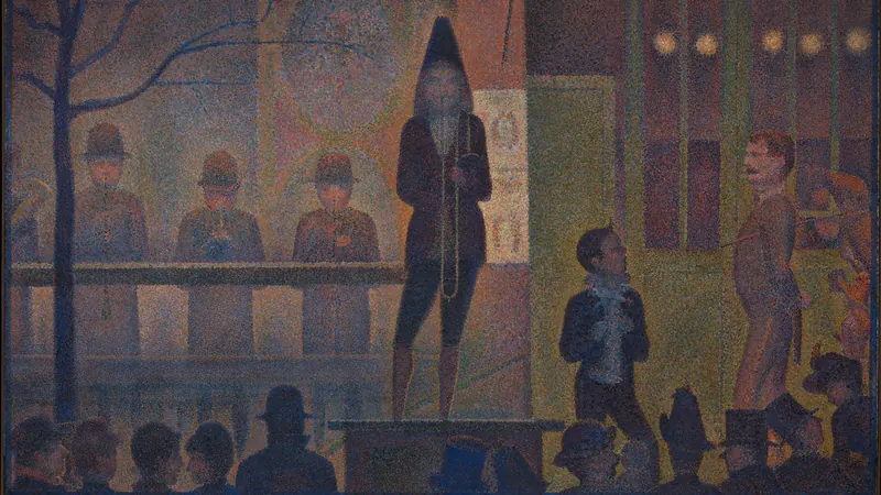 Circus Sideshow (Parade de cirque) by Georges Seurat
