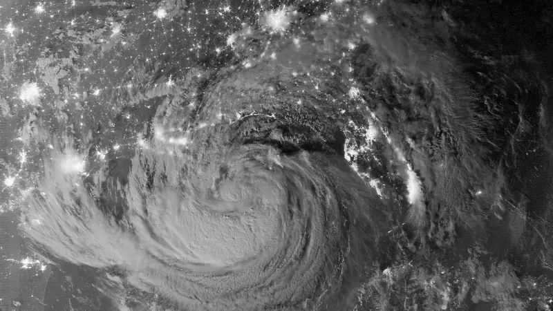 Tropical Storm Isaac by Night by NASA GSFC