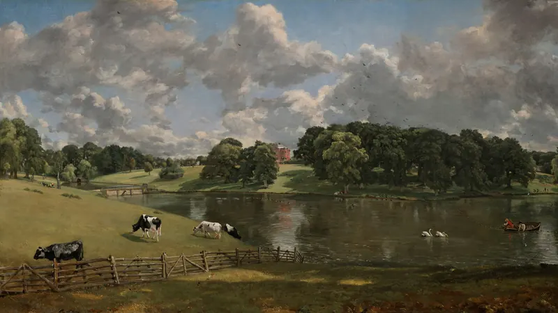 Wivenhoe Park, Essex by John Constable