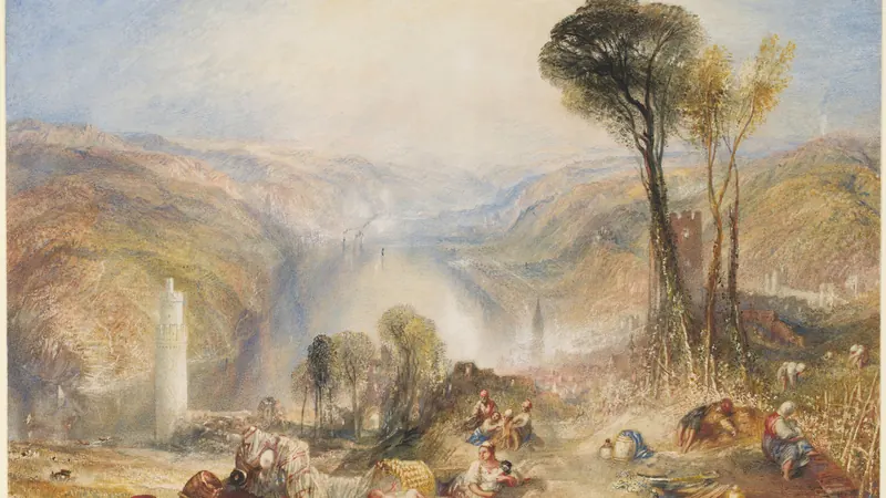 Oberwesel by Joseph Mallord William Turner