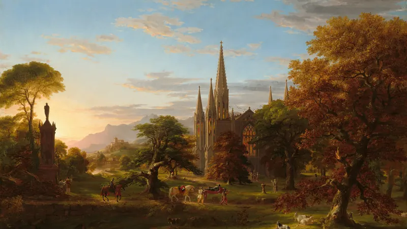 The Return by Thomas Cole