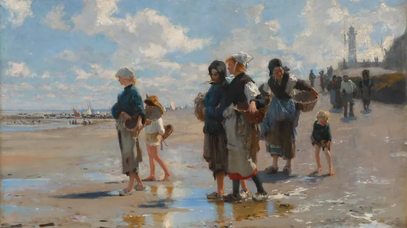 En route pour la pêche (Setting Out to Fish) by John Singer Sargent