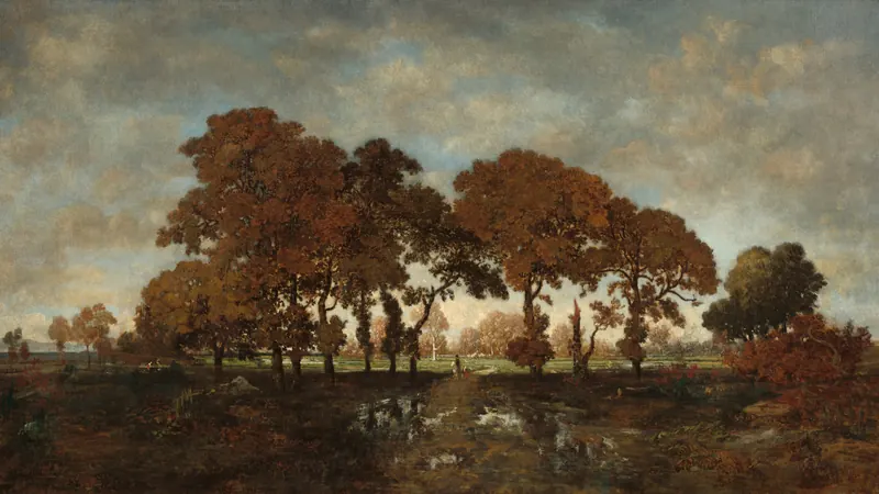 After the Rain by Théodore Rousseau