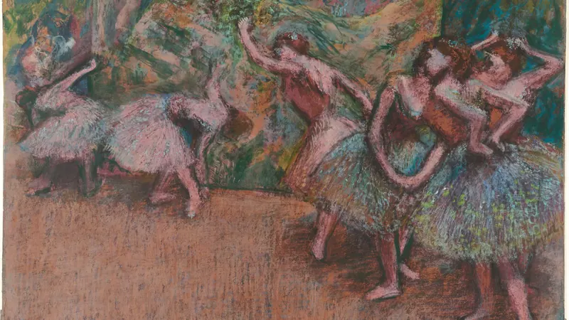 Ballet Scene by Edgar Degas