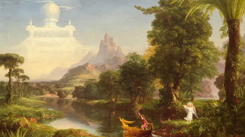 The Voyage of Life: Youth by Thomas Cole