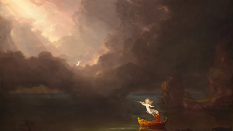 The Voyage of Life: Old Age by Thomas Cole