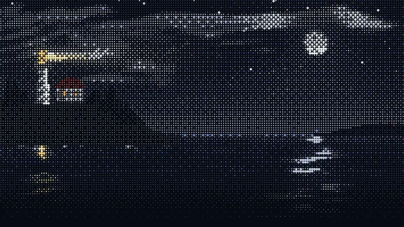 Night coast by bas3line