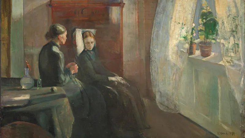 Spring by Edvard Munch
