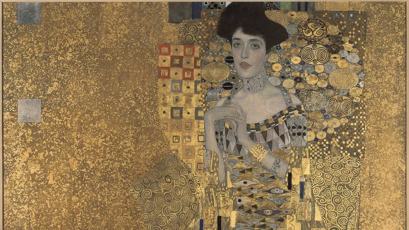 Portrait of Adele Bloch-Bauer I by Gustav Klimt