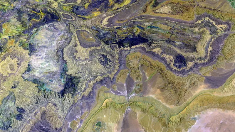 Atlas Mountains by U.S. Geological Survey