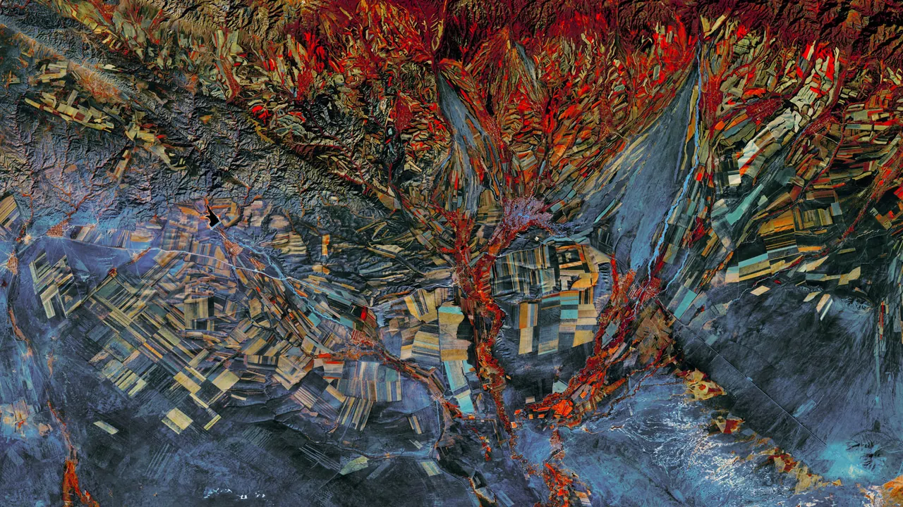 The cover picture of Earth from Above