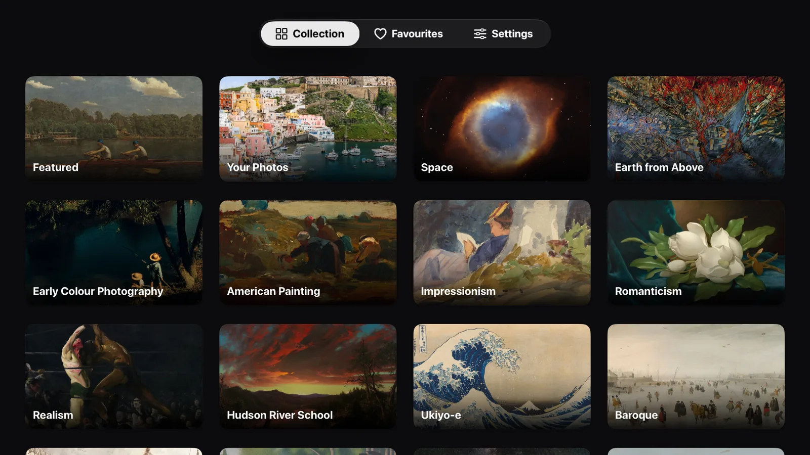 Plenty of galleries to browse
